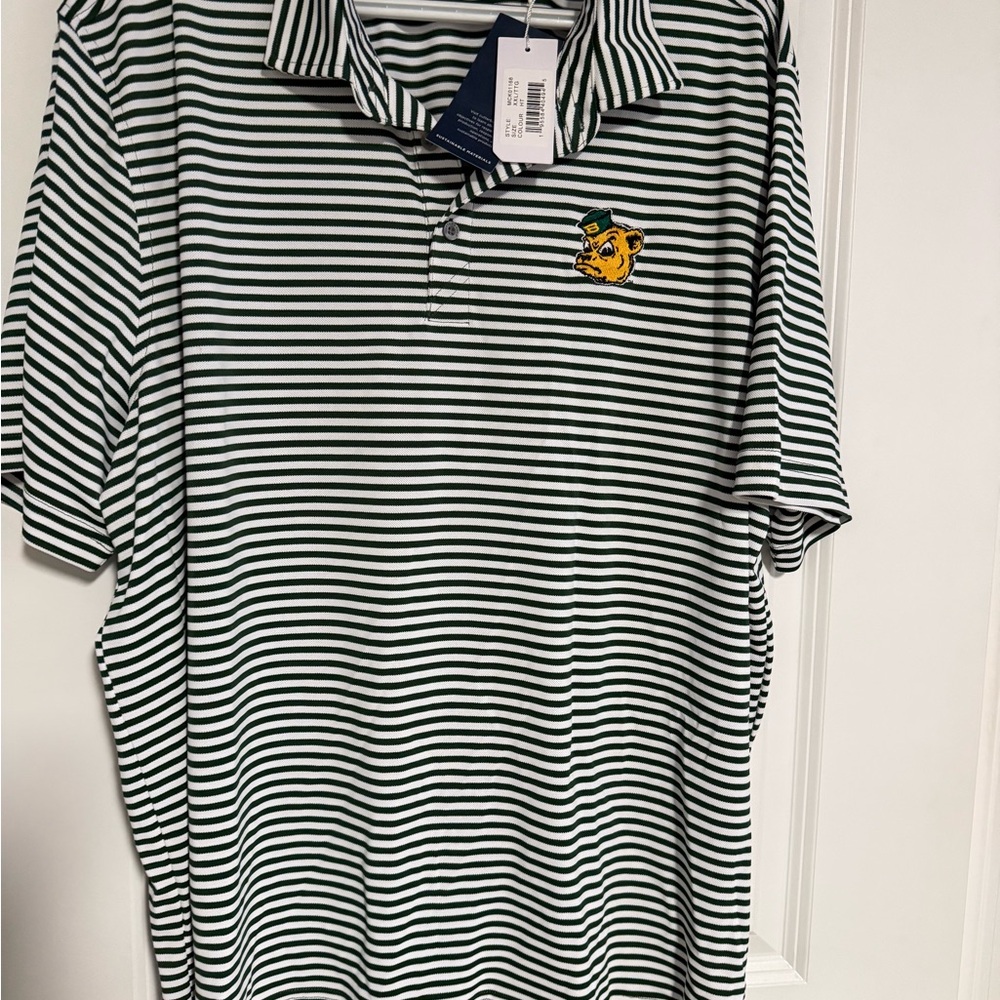 BRAND NEW Cutter and Buck Baylor University polo